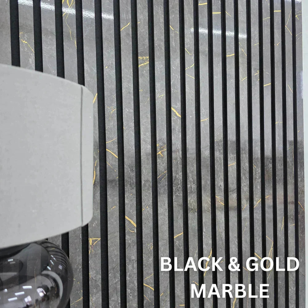 Premium Acoustic Slatted Wall Panel (Multiple Colours)
