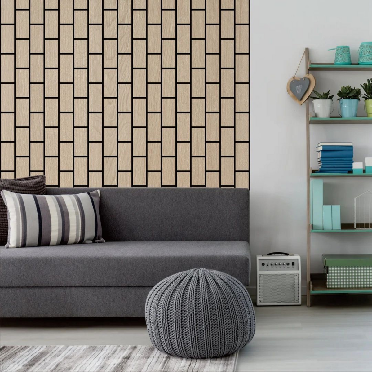 Acoustic Brick Effect Wall Panel (Multiple Colors)