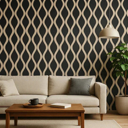 Wave Acoustic Wall Panel Oak